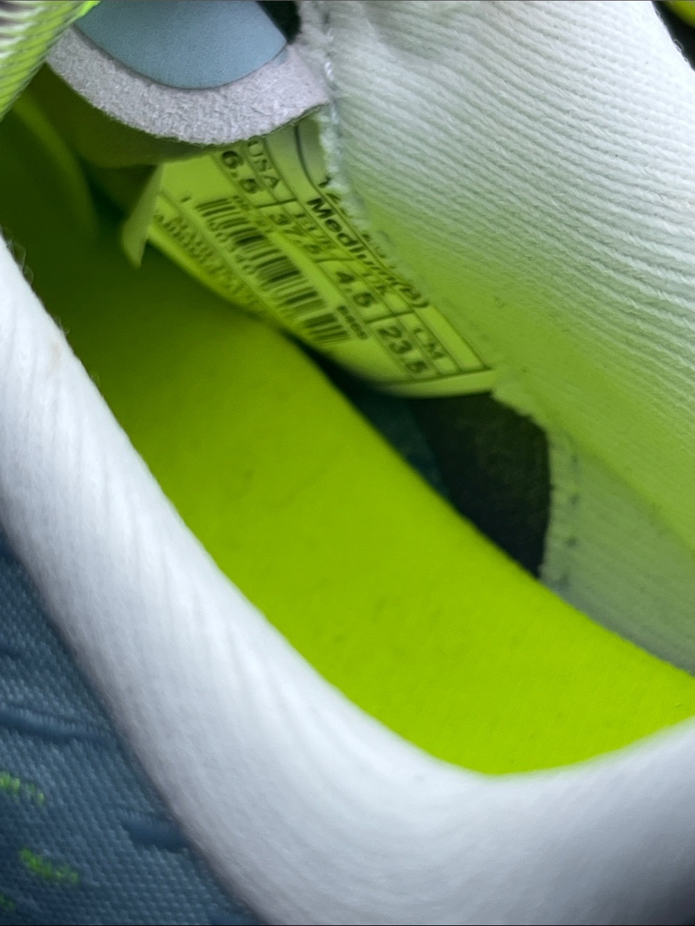 Brooks Hyperion Tempo Running Shoes Green Yellow Women's Size 6.5 - Picture 5 of 11